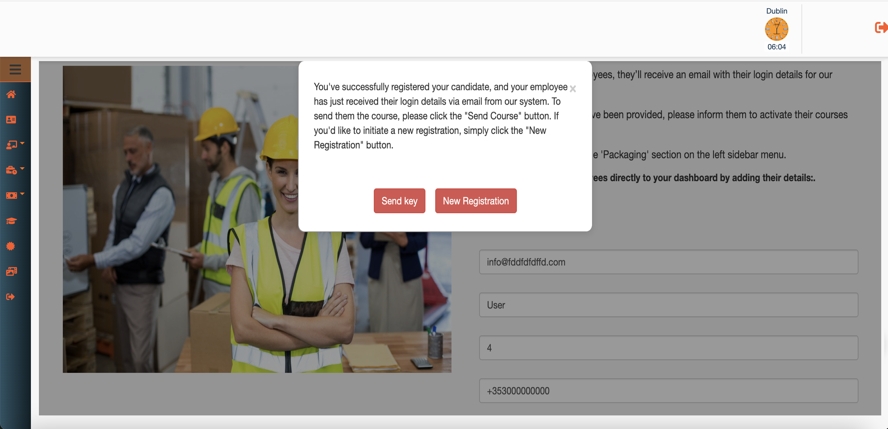Registration Confirmation